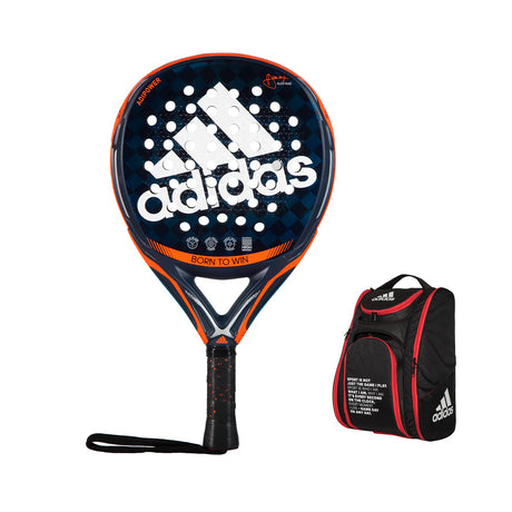 Adipower CTRL 3.1 + Racket Bag Protour Black/Orange