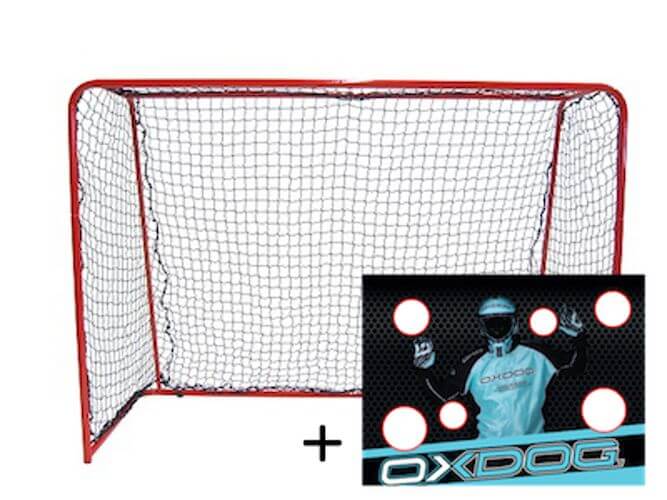 Innebandymål 160x115 cm + Blocker Goal Buster